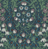 Seabrook Tulip Garden Multicolored Wallpaper