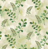 Seabrook Woodland Walk Green Wallpaper