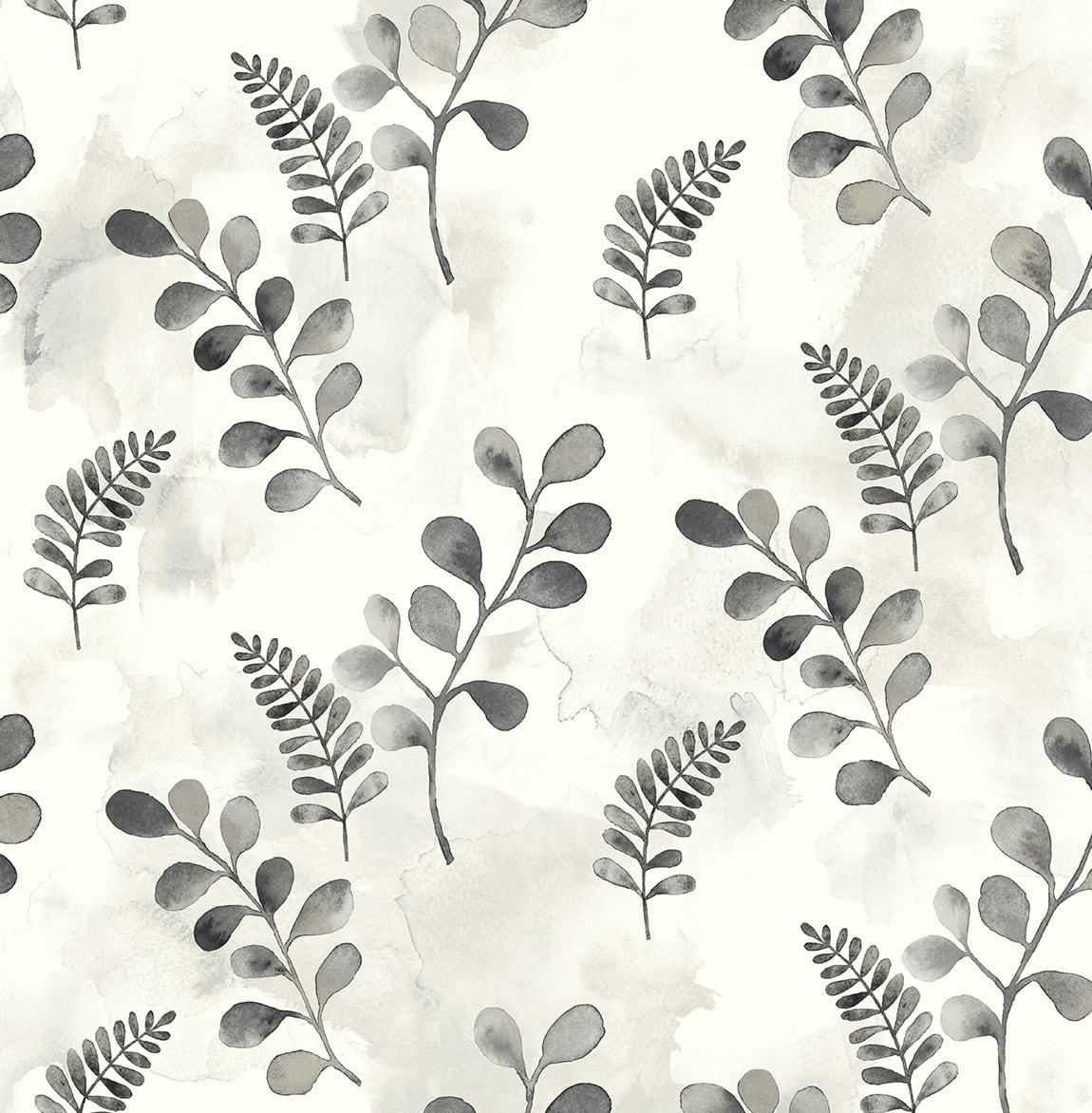 Seabrook Woodland Walk Grey Wallpaper
