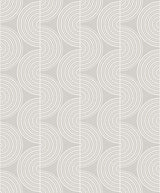 Seabrook Zen Geo Alloy Grey Wallpaper