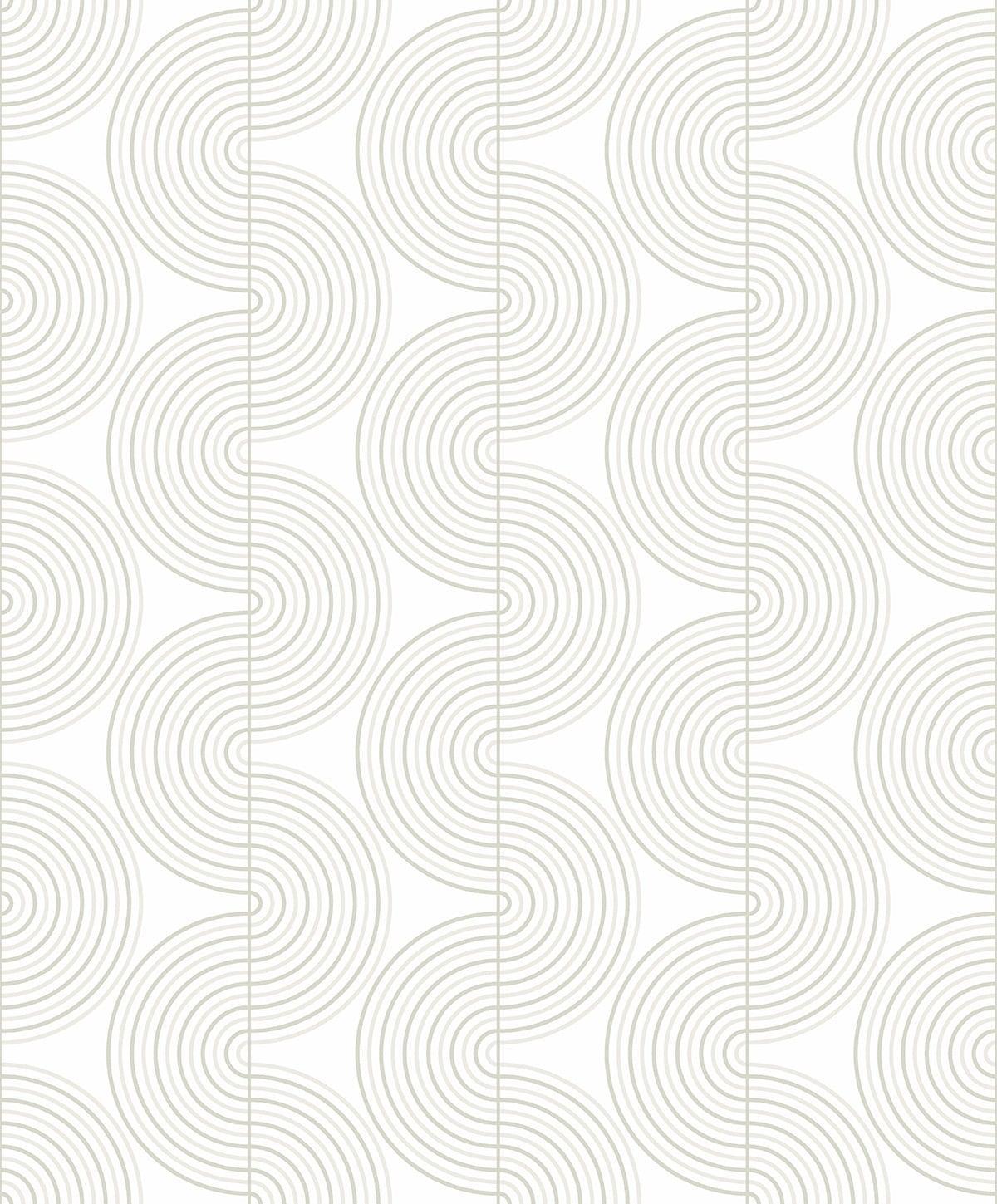 Seabrook Zen Geo Lunar Rock & Metallic Pearl Wallpaper