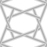 Seabrook Crossroads Geo Black Wallpaper