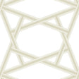 Seabrook Crossroads Geo Metallic Gold Wallpaper