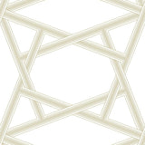 Seabrook Crossroads Geo Gold Wallpaper