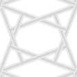 Seabrook Crossroads Geo Metallic Silver Wallpaper