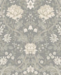 Seabrook Honeysuckle Trail Daydream Grey Wallpaper