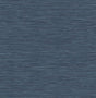 Seabrook Cyrus Faux Grasscloth Naval Blue & Metallic Silver Wallpaper