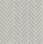 Seabrook Herringbone Inlay Warm Stone & Metallic Pearl Wallpaper