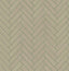 Seabrook Herringbone Inlay Khaki & Metallic Silver Wallpaper