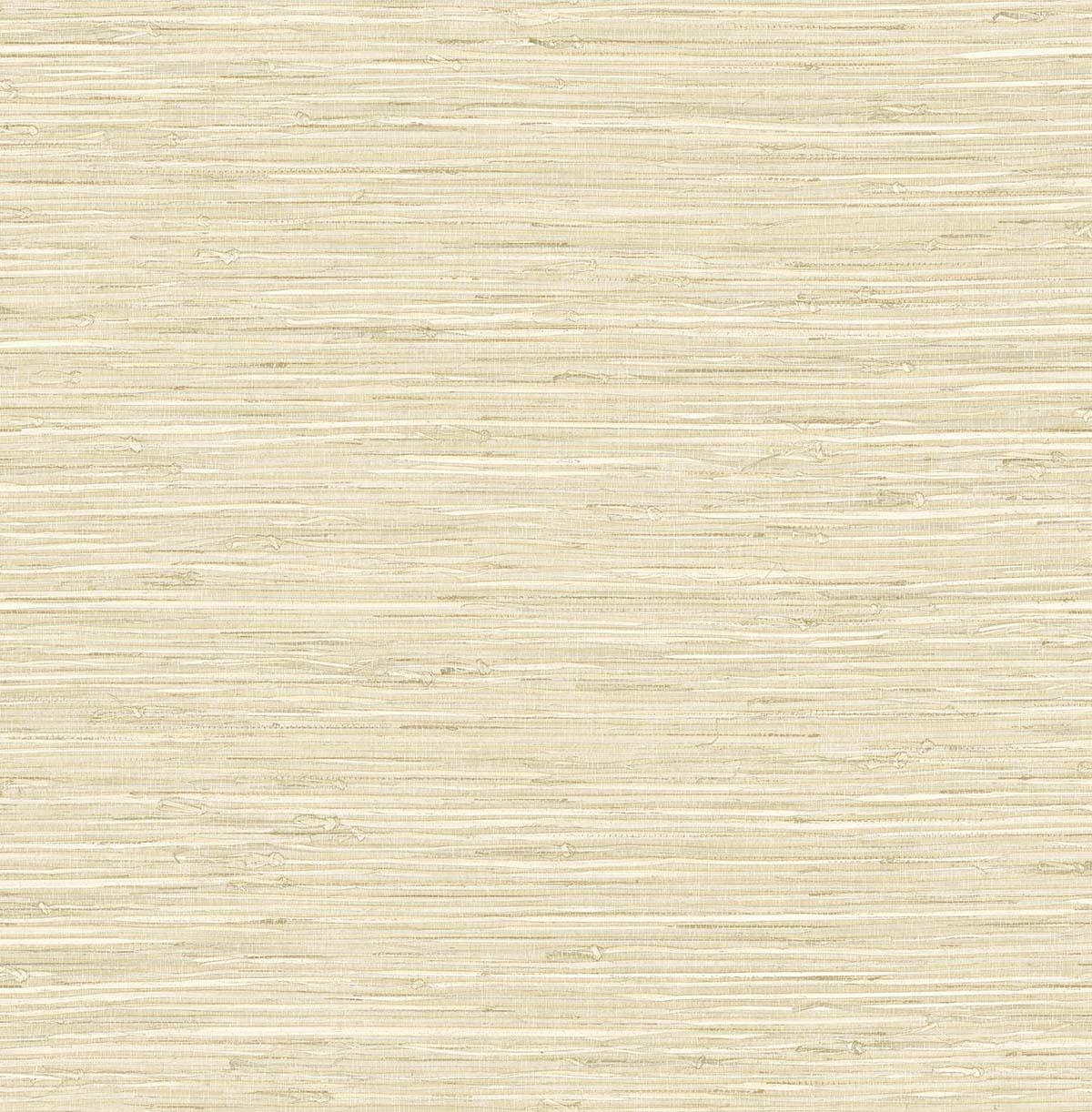 Seabrook Saybrook Faux Rushcloth Beige Wallpaper