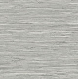 Seabrook Saybrook Faux Rushcloth Grey Wallpaper