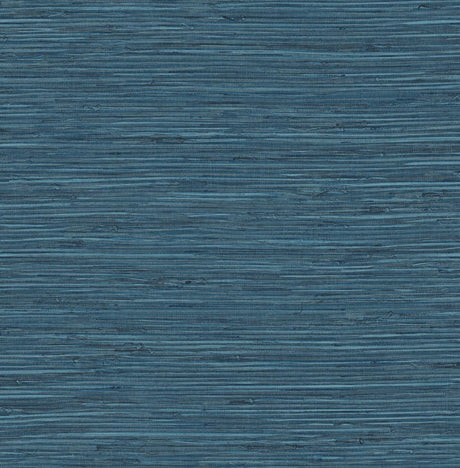 Seabrook Saybrook Faux Rushcloth Nautica Blue Wallpaper