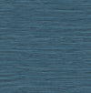 Seabrook Saybrook Faux Rushcloth Nautica Blue Wallpaper