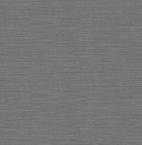 Seabrook Seaside Faux Sisal Slate Grey Wallpaper