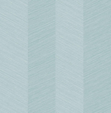 Seabrook Chevy Hemp Blue Bell Wallpaper