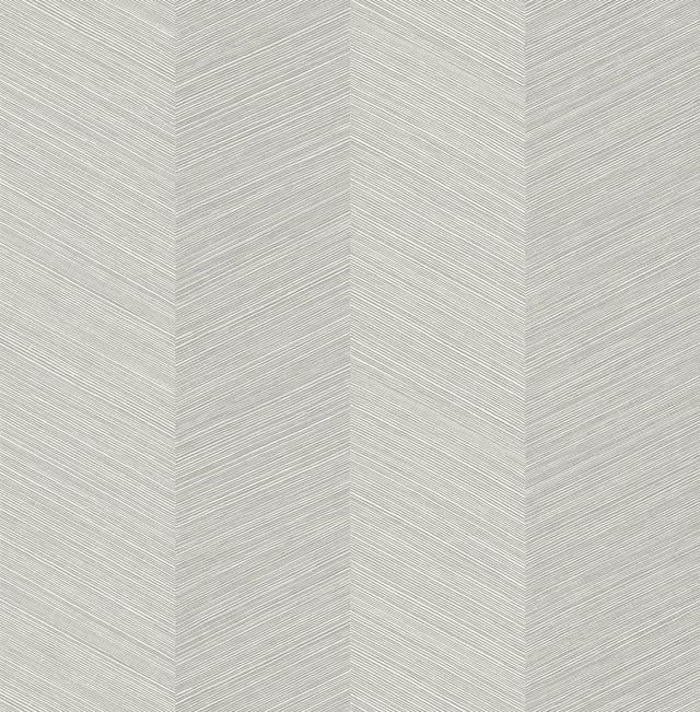 Seabrook Chevy Hemp Lunar Grey Wallpaper