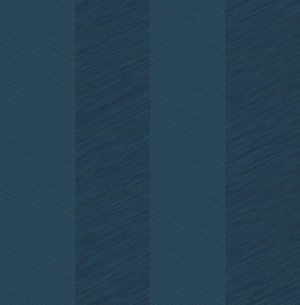 Seabrook Chevy Hemp Blue Wallpaper