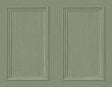 Seabrook Faux Wood Panel Fresh Rosemary Wallpaper