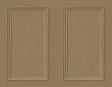 Seabrook Faux Wood Panel Honey Brown Wallpaper