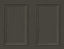 Seabrook Faux Wood Panel Charcoal Wallpaper