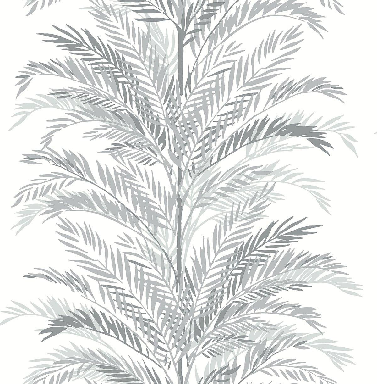 Seabrook Keana Palm Harbor Mist Wallpaper