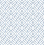 Seabrook Boho Grid Denim Blue Wallpaper