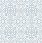 Seabrook Villa Mar Tile Hampton Blue Wallpaper