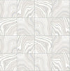 Seabrook Marbled Tile Quartz Wallpaper