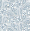 Seabrook Marbled Tile Lakeside Wallpaper