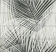 Seabrook Palm Tile Ebony & Fieldstone Wallpaper