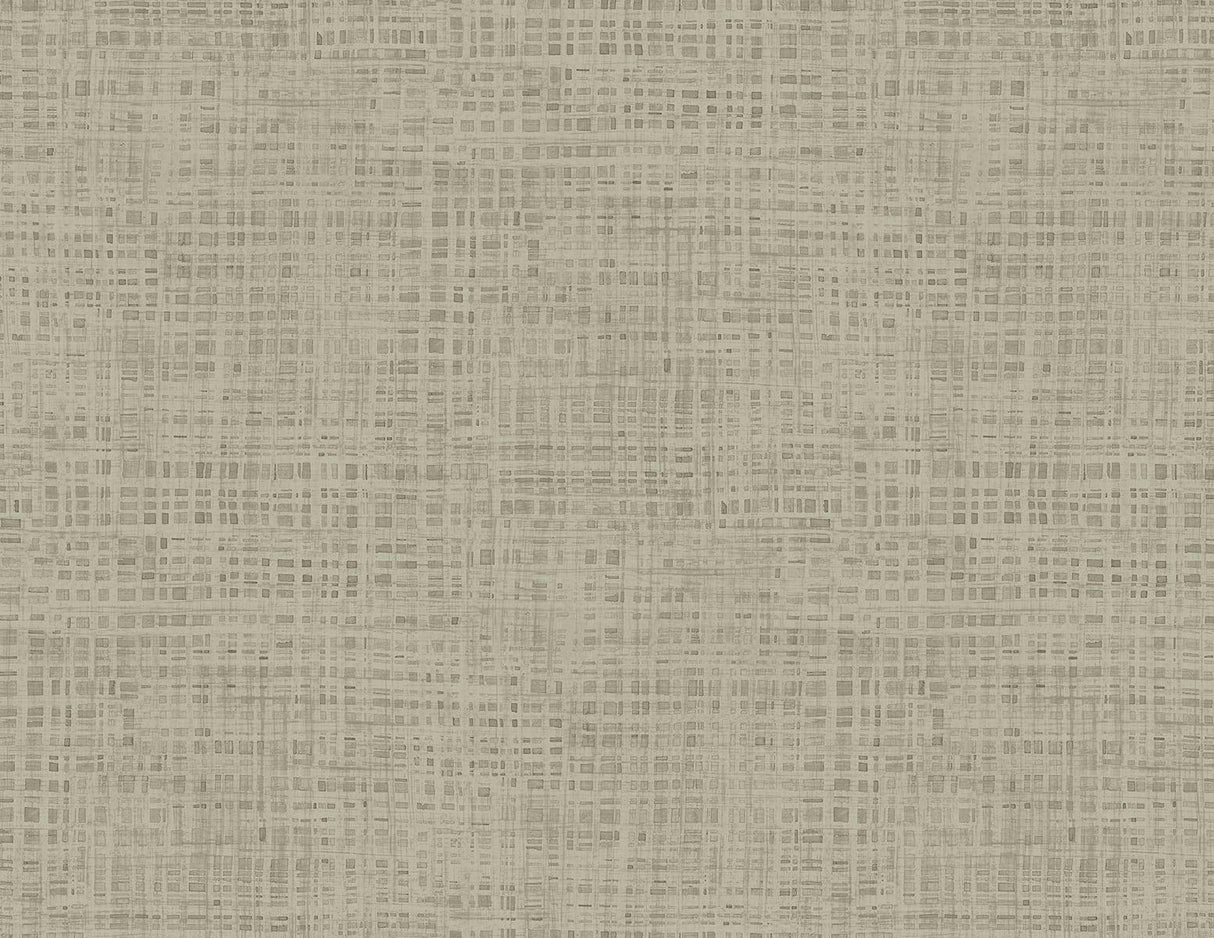 Seabrook Ami Taupe Wallpaper