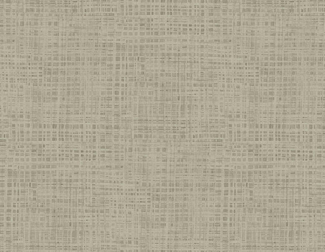 Seabrook Ami Taupe Wallpaper
