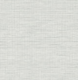 Seabrook Mei Stringcloth Grey Wallpaper