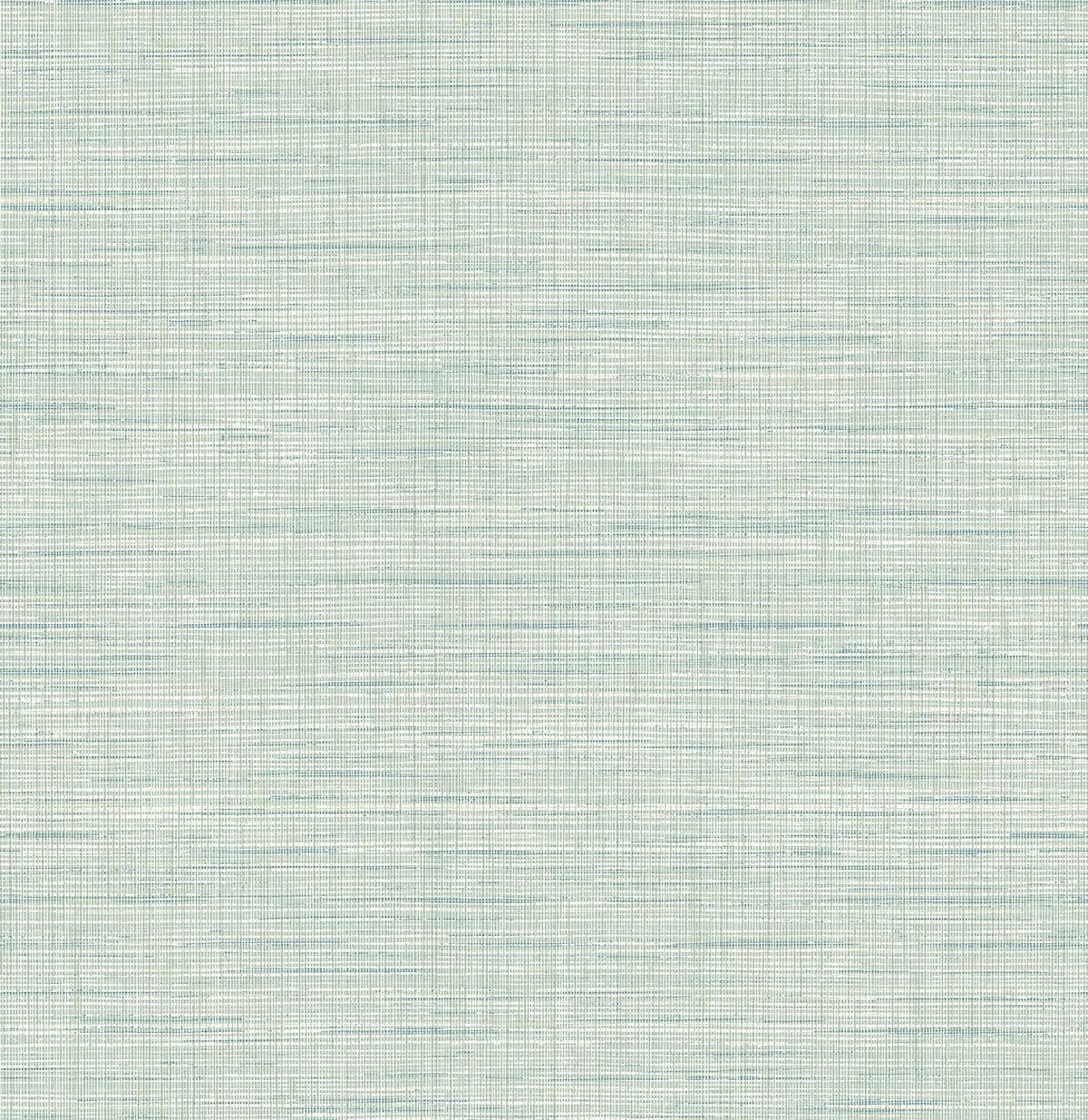 Seabrook Mei Stringcloth Calming Mint Wallpaper