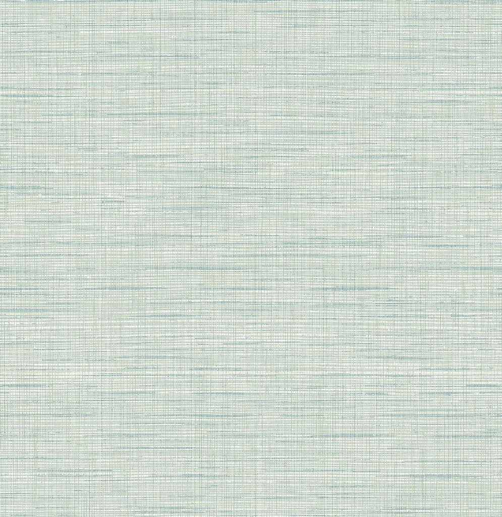 Seabrook Mei Stringcloth Calming Mint Wallpaper