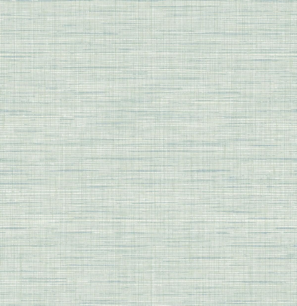 Seabrook Mei Stringcloth Green Wallpaper