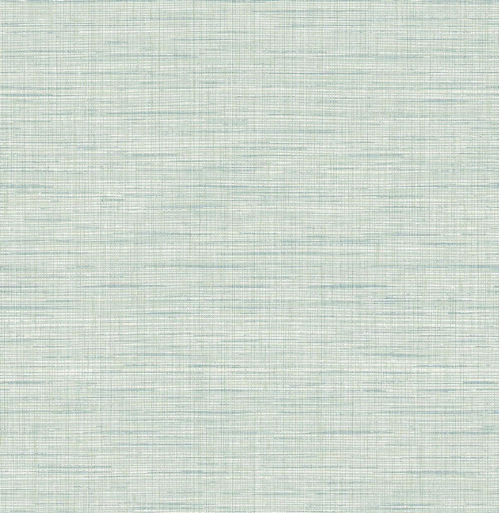 Seabrook Mei Stringcloth Green Wallpaper