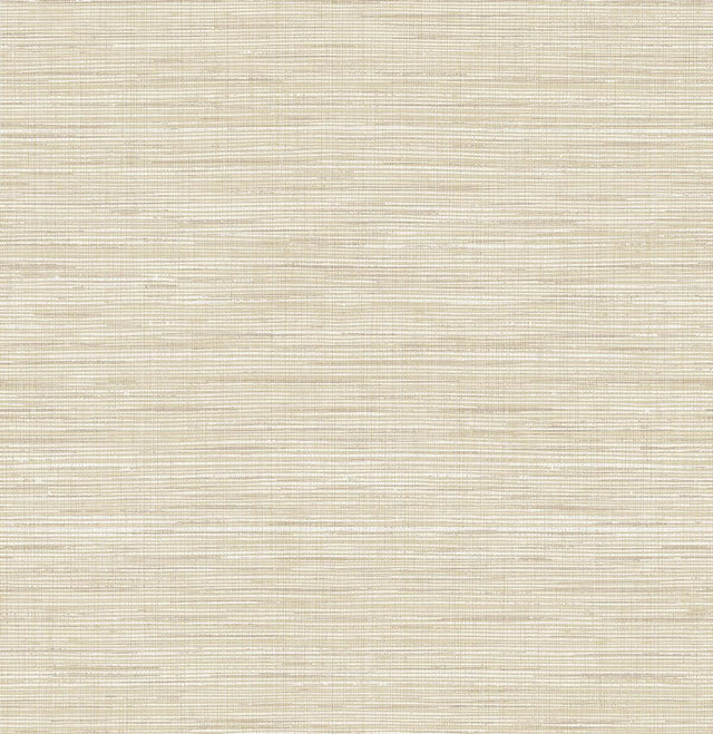 Seabrook Mei Stringcloth Sandstone Wallpaper