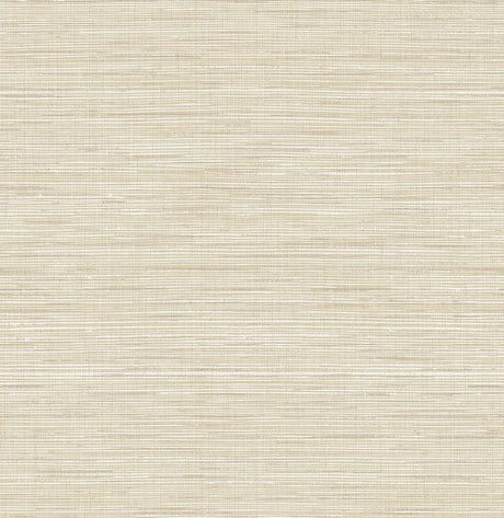 Seabrook Mei Stringcloth Beige Wallpaper