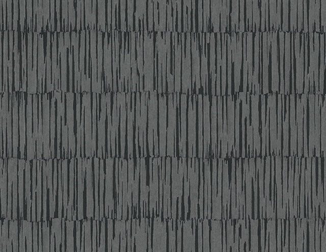 Seabrook Naomi Charcoal Wallpaper