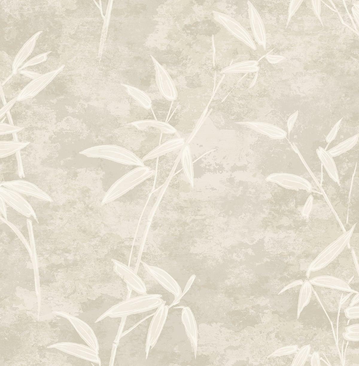 Seabrook Honshu Bamboo Beige Wallpaper
