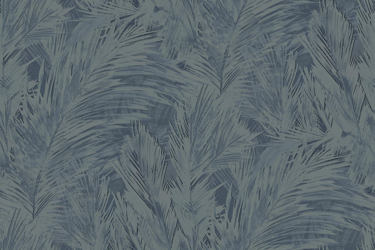 Seabrook Mari Navy Blue Wallpaper