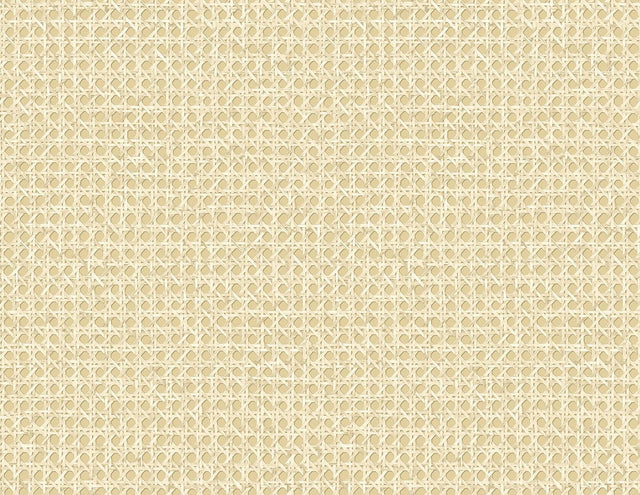 Seabrook Mika Wheat Wallpaper