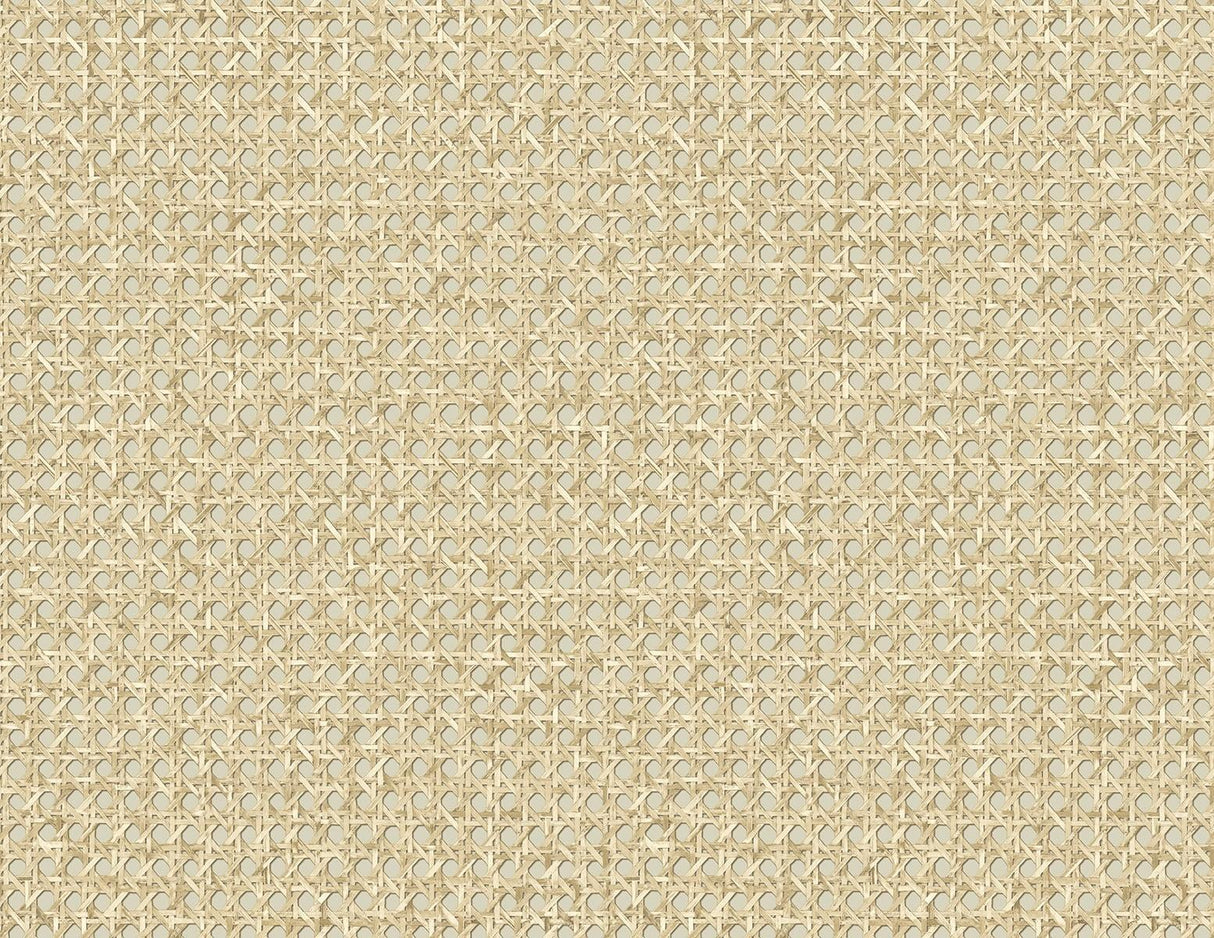 Seabrook Mika Beige Wallpaper