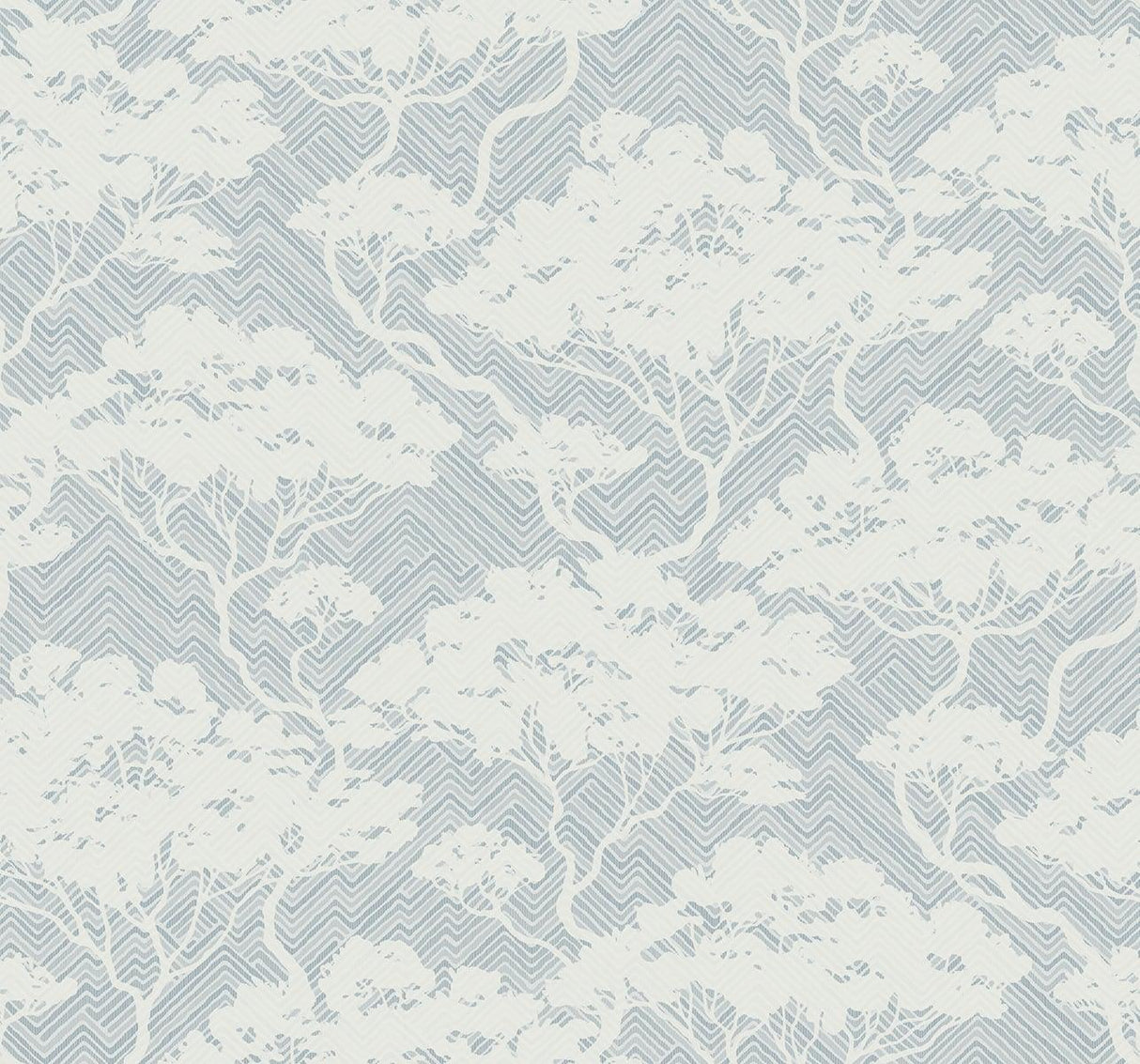 Seabrook Nara Stringcloth Blue Mist Wallpaper