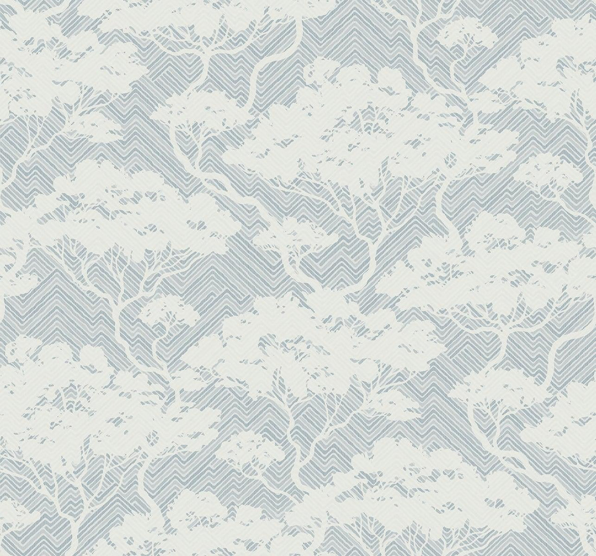 Seabrook Nara Stringcloth Blue Wallpaper