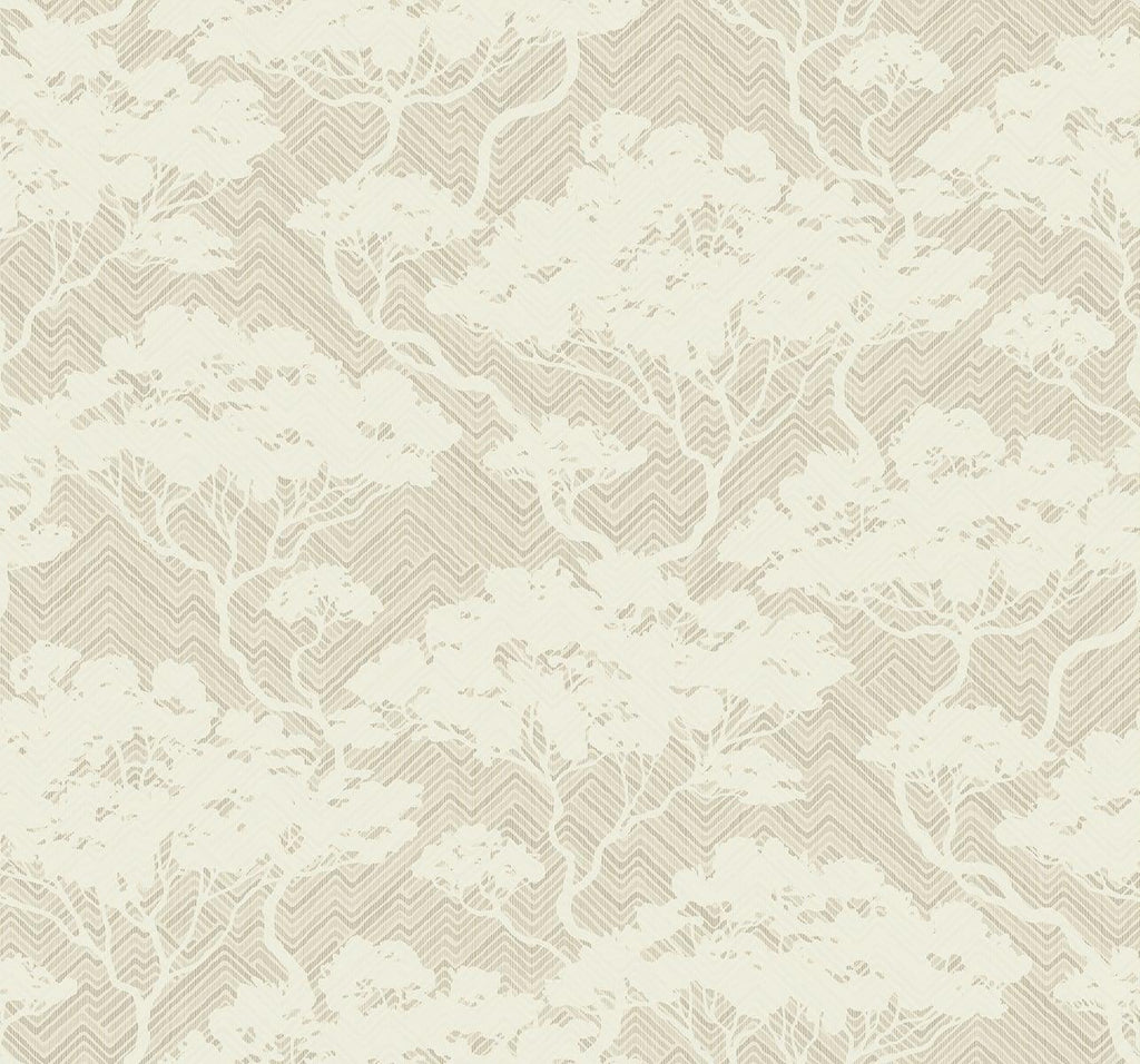 Seabrook Nara Stringcloth Linen Wallpaper