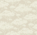 Seabrook Nara Stringcloth Beige Wallpaper
