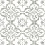 Seabrook Encaustic Faux Tile Harbor Mist Wallpaper