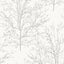 Seabrook Winter Branches Pearl Grey Wallpaper